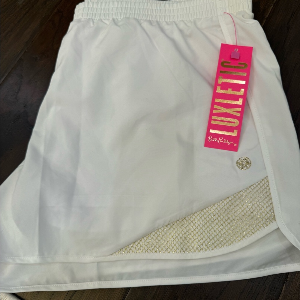 Lilly Pulitzer size large luxletic ocean trail short NWT
